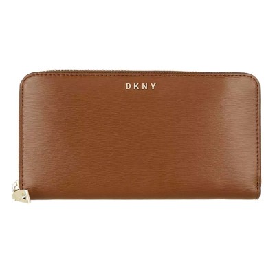 DKNY Πορτοφόλι Bryant New Zip Around R8313658 Καφέ