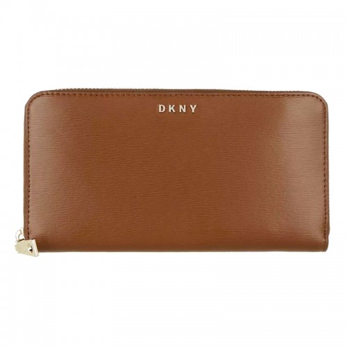 DKNY Πορτοφόλι Bryant New Zip Around R8313658 Καφέ