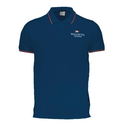 SCUOLA NAUTICA ITALIANA Ανδρικό T-Shirt With Embroidery 016055