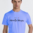 MONTE NAPOLEONE Ανδρικό T-Shirt Γαλάζιο 55-1550-5563