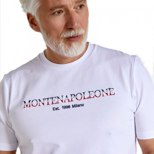 MONTE NAPOLEONE T-Shirt Λευκό 221-55-1750-5575