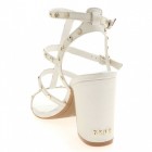 DKNY Γυναικεία Mule Hanz T-Strap Με Καρφιά K1063226