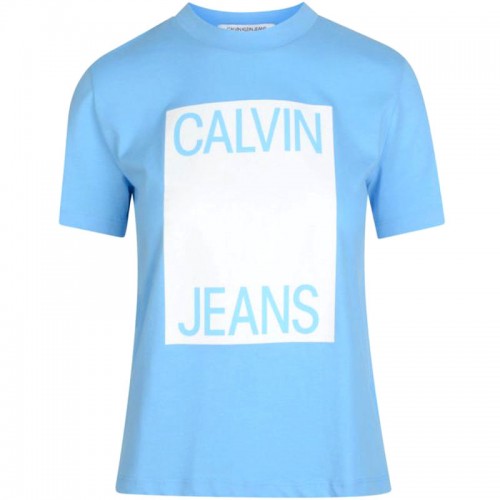 CALVIN KLEIN Μπλούζα με Τυπωμένο Λογότυπο J20J210515