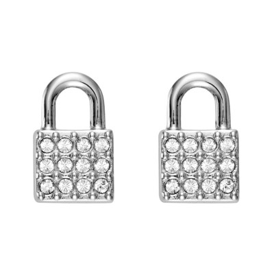 DKNY Padlock Stud Σκουλαρίκια από Ανοξείδωτο Ατσάλι 5520119